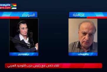 لقاء خاص مع رئيس حزب التوحيد العربي وئام وهاب