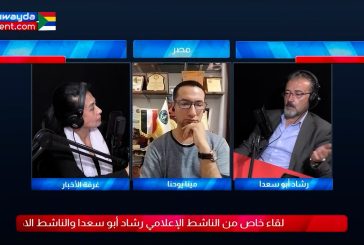 لقاء خاص مع الناشط السياسي والإعلامي رشاد أبو سعدا والناشط الاجتماعي د. مينا حنا